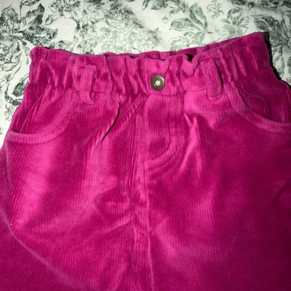 Isaac Mizrahi Fuchsia Corduroy Skirt